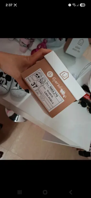Zapatillas casa Minnie y Mickey