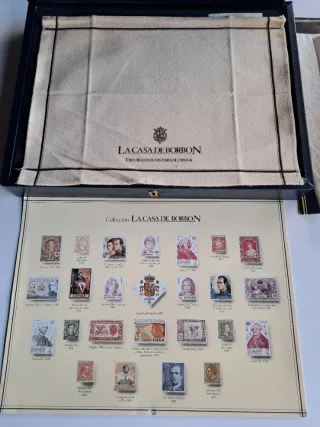 Colección Sellos de plata de los reyes Borbones