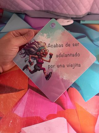 Placa decorativa divertida para coche