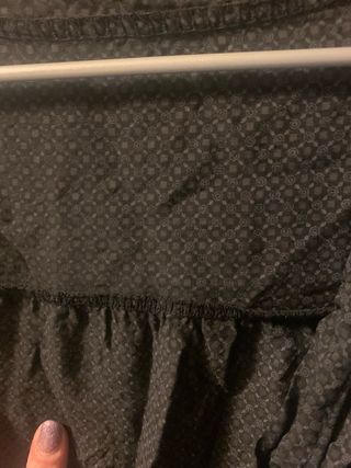 Camisa Granate Rombos Talla L Algodón