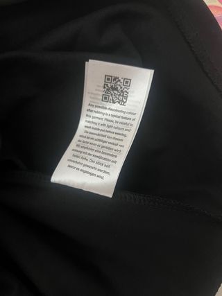 Camiseta Moncler L Negra Nueva con Etiqueta