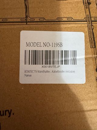 Soporte TV BONTEC 17-86 pulgadas VESA 600x400