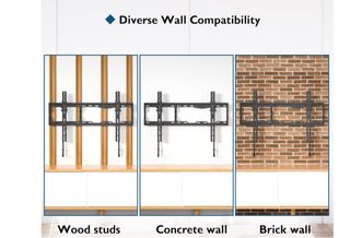 Soporte TV BONTEC 17-86 pulgadas VESA 600x400