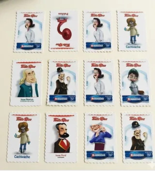 Lote Cromos Tostarica Película
