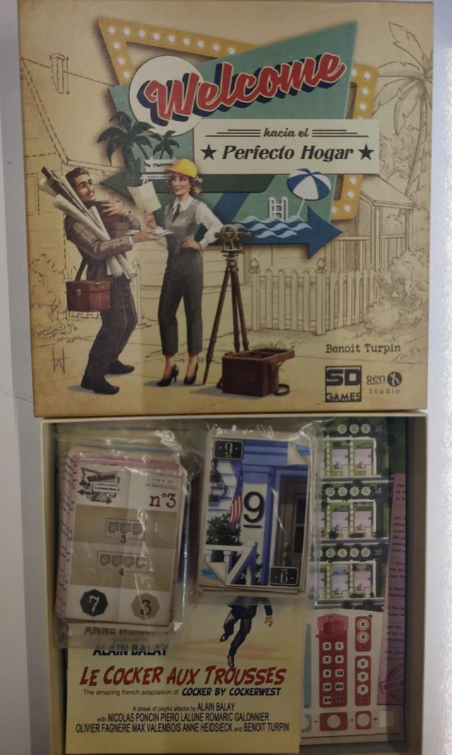 Juego de mesa Welcome: Hacia el Perfecto Hogar