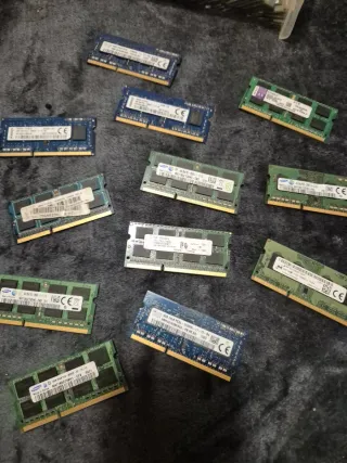 Memorias RAM SODIMM 4GB DDR3 Varios Modelos