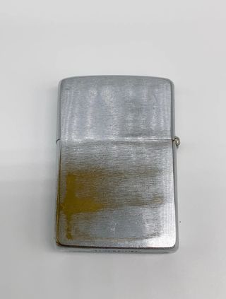 Encendedor Zippo Vintage Metal Plateado