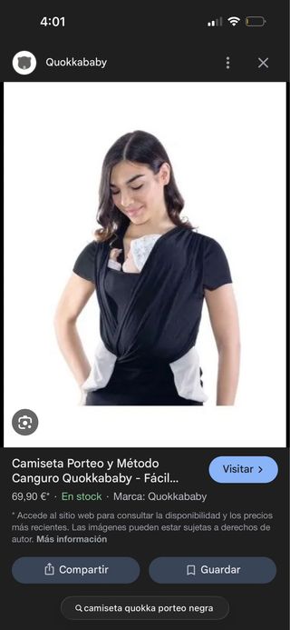 Camiseta Porteo Quokkababy Negra Talla M