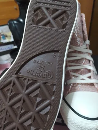 Converse All Star  glitter  Tg 39