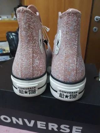 Converse All Star  glitter  Tg 39