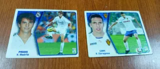 Cromos Pavón y Capi La Liga 2005-2006