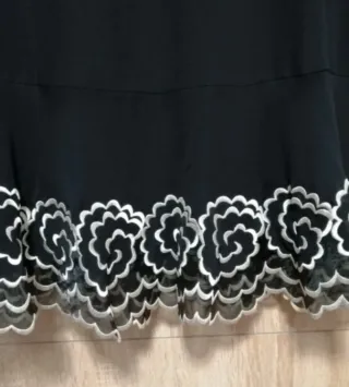 Falda fiesta Zeila negra