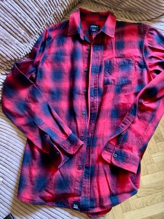 Camisa de franela a cuadros