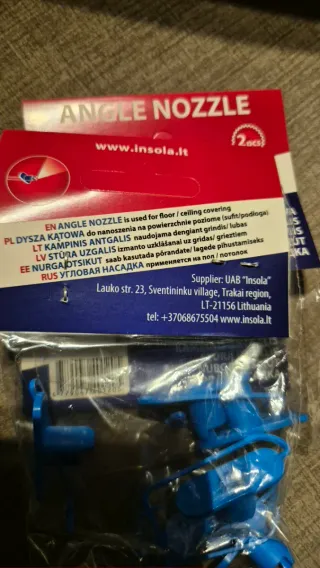 Ugelli angolari POLYNOR per schiume 10 buste,