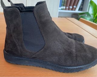 Botas chica T40 ante marrón