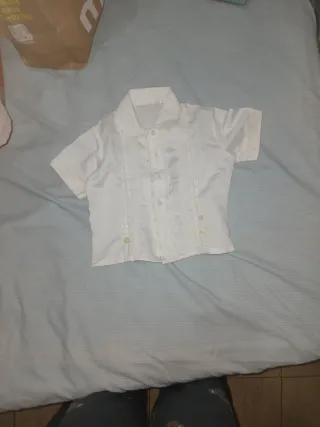 Camisa blanca de vestir