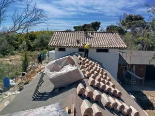 Tejas y cubierta de teja