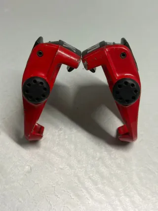 Pedales LOOK Carbon Rojos Retro Bicicleta