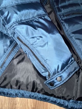 Chaqueta Guess Estilo Moto Azul