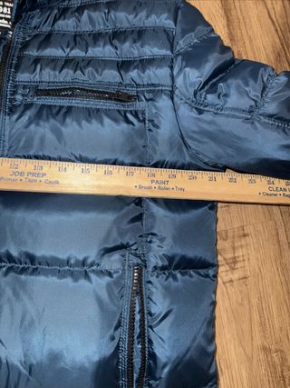 Chaqueta Guess Estilo Moto Azul