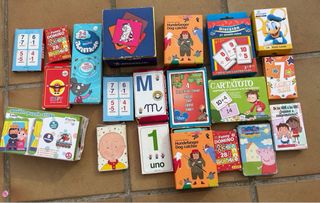 Lote de juegos y puzzles infantiles