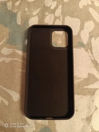 Funda iPhone 12 Movitel Negra