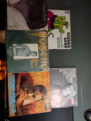 Lote vinilos pop español vintage