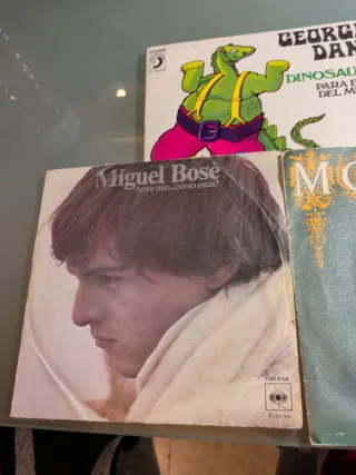 Lote vinilos pop español vintage