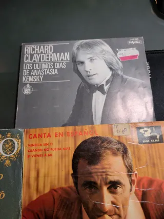 Lote vinilos pop español vintage