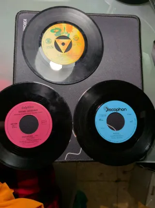 Lote vinilos pop español vintage