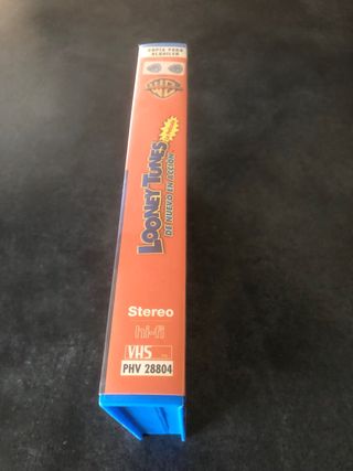 VHS Looney Tunes: De Nuevo en Acción