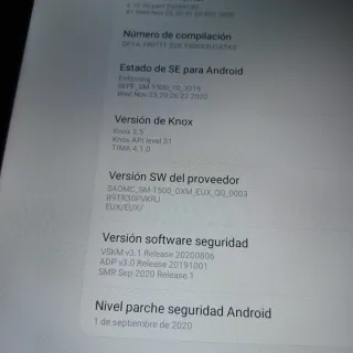 Tablet Samsung Tab A7 Negra