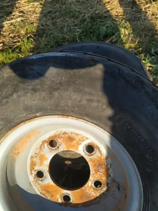 Ruedas para mobil home