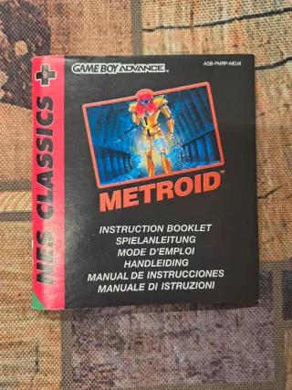 Metroid NES Classics Game Boy Advance Nintendo