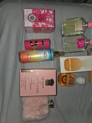 Perfumes , brumas y colonias