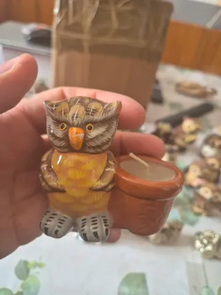 Collezione 26 Gufi Ceramica