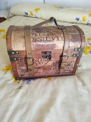 Baúl decorativo estilo vintage