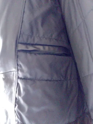 Giubbotto Geox Pelle Nero Taglia 54