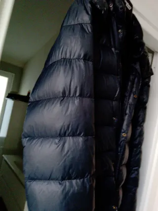Piumino Tommy Hilfiger Blu scuro Taglia 54