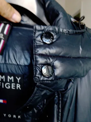 Piumino Tommy Hilfiger Blu scuro Taglia 54