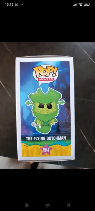 Funko Pop The Flying Dutchman Spongebob Movie