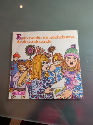 Vinilo villancico Esta noche es Nochebuena
