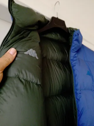 Piumino Kappa Dupleface reversibile taglia 52