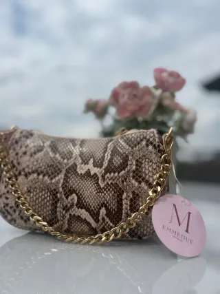 Borsetta Emmèdue stampa pitone