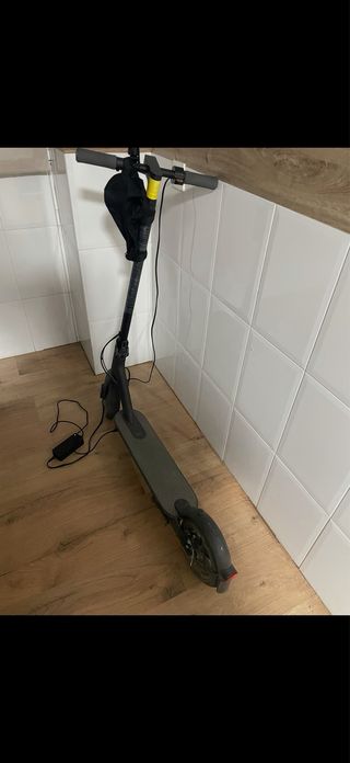 Patinete eléctrico gris