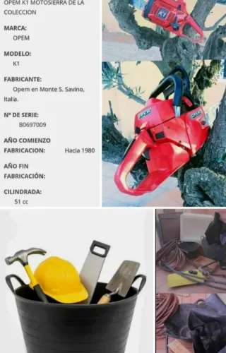 Ferretería: Capazos, Motosierra, Bidón, Caucho,etc