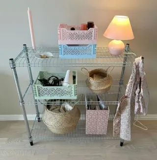 ¡2 X 55€! -NO ENVÍO- ESTANTERÍAS METAL IKEA OMAR