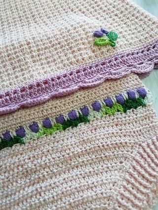 Vestido y braguita a ganchillo para Bebe