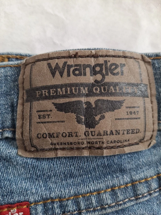 Pantalón Wrangler Vintage Azul