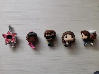 Lote 5 Funko Stranger Things Kinder Joy